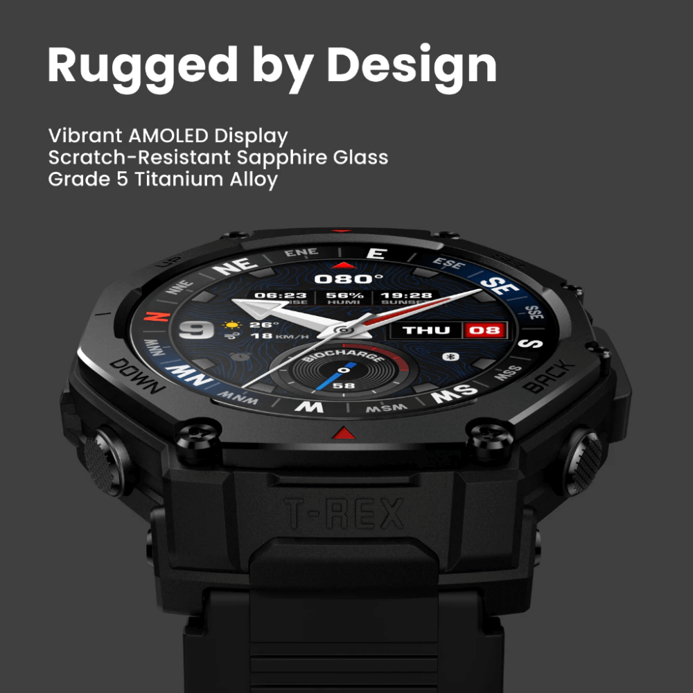 สมาร์ทวอทช์ AMAZFIT T-REX 3 PRO 48MM หน้าจอ 1.5